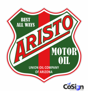 Aristo Oil klistermærke - sticker.
