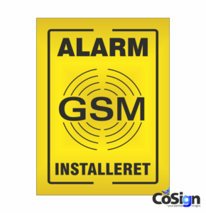 GSM39-Reflex GUL GSM Alarm skilt