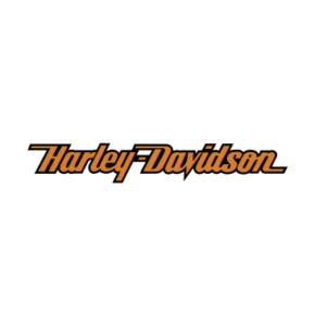 Orange Harley Davidson logo