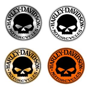 Harley davidson skull logo